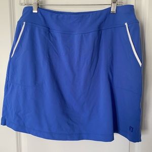 Footjoy FJ Golfleisure Periwinkle skort - size Large